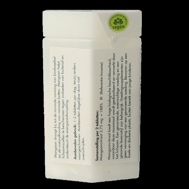 Mangaan citraat 3,75mg 250 Tabletten