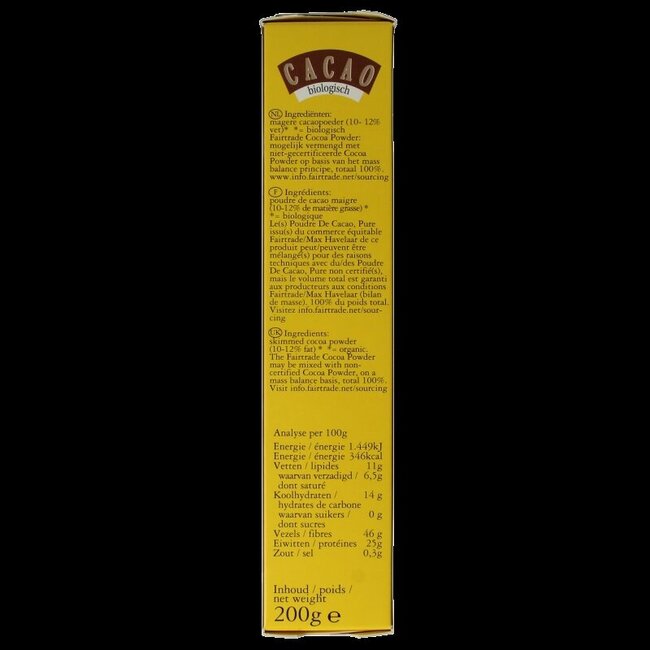 Cacao bio 200 Gram