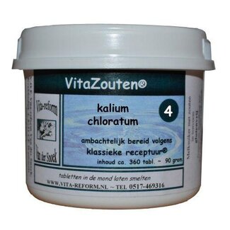 Vitazouten Kalium muriaticum/chloratum VitaZout nr. 04 360 Tabletten