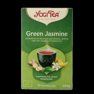 Yogi Tea Green jasmine bio 17 Zakjes