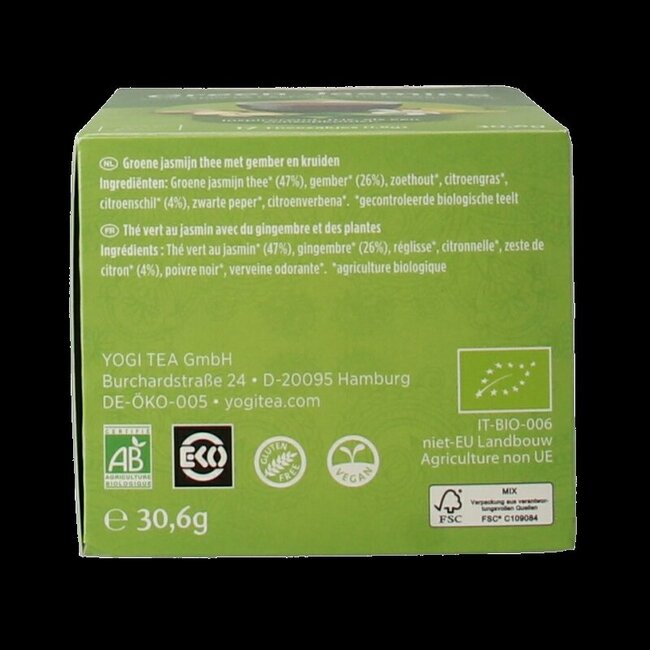 Green jasmine bio 17 Zakjes