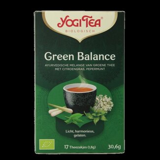 Yogi Tea Green balance bio 17 Zakjes