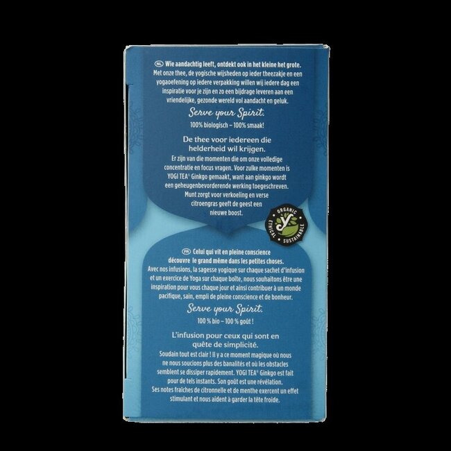 Ginkgo Bio 17 Sachets