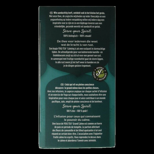 Calming bio 17 Zakjes