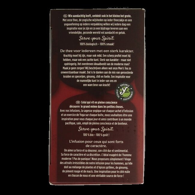 Yogi Tea Homme Bio 17 sachets