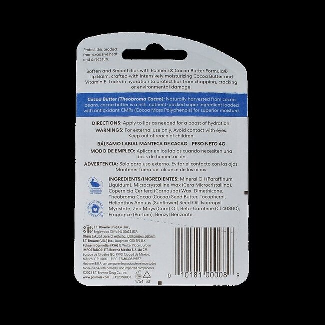 Cocoa butter lipbalm 4 Gram