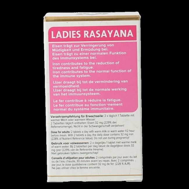 Vrouwen rasayana 60 Tabletten