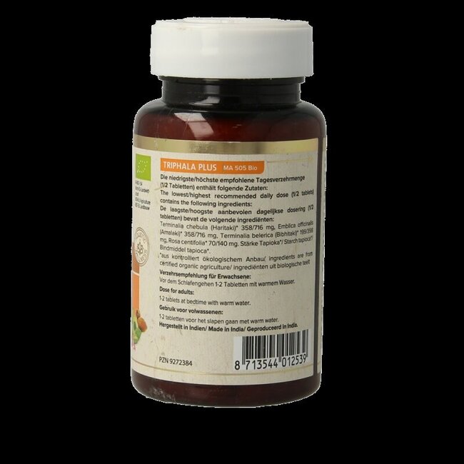 Triphala plus bio 60 Tabletten