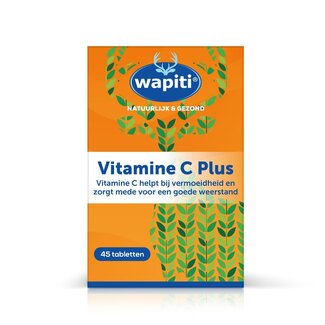 Wapiti Vitamine C plus 1000 mg 45 comprimés