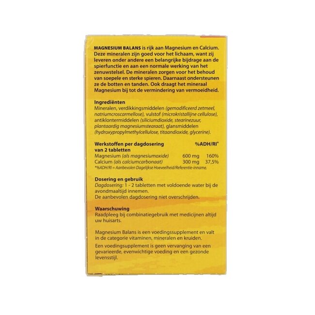 Magnesium balans 60 Tabletten