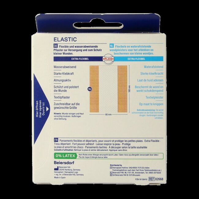 Elastic 1m x 8cm 1 Stuks
