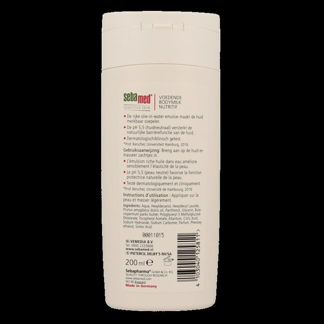 Lait corporel 200 ml