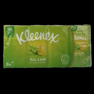 Kleenex Balsam zakdoekjes 8 Stuks