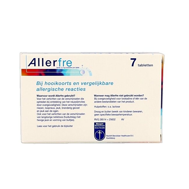 Loratadine 10mg 7 Tabletten