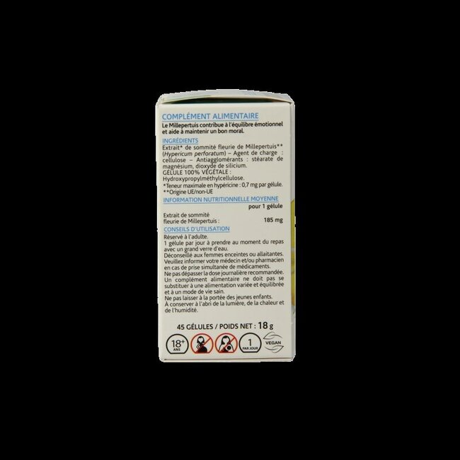 Millepertuis 45 Gélules