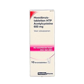 Acetylcysteine 600mg 10 Bruistabletten