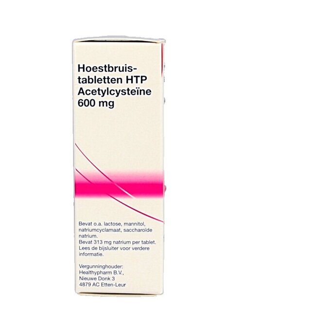 Acetylcysteine 600mg 10 Bruistabletten