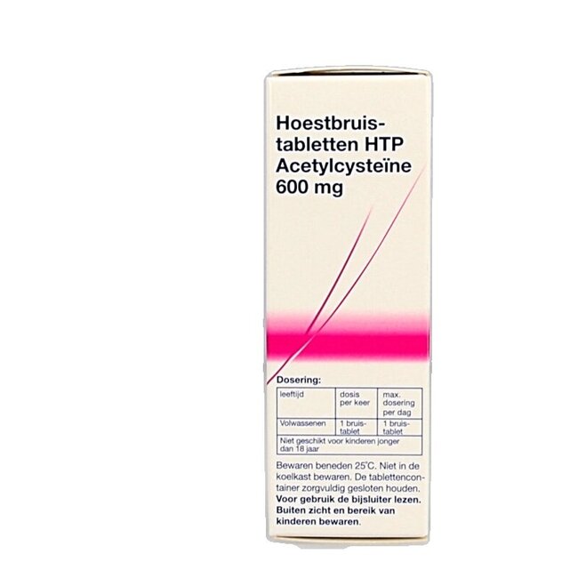 Acetylcysteine 600mg 10 Bruistabletten