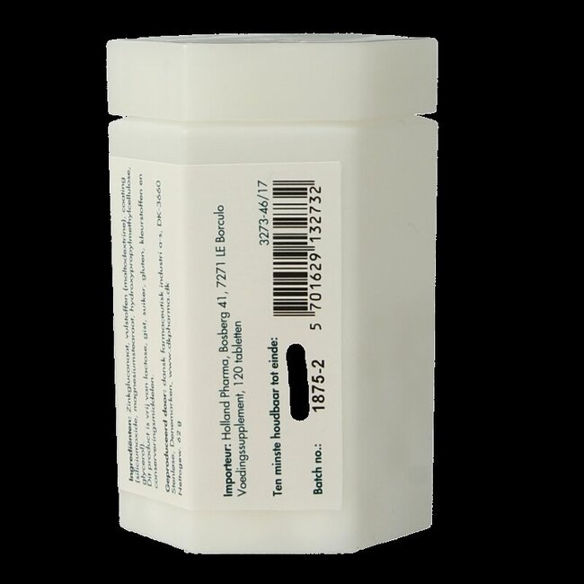 Gluconate de zinc 20 mg 120 comprimés