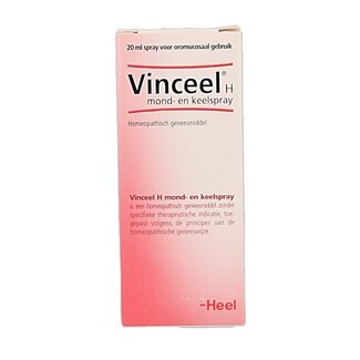 Heel Vinceel H mond & keelspray 20 Milliliter