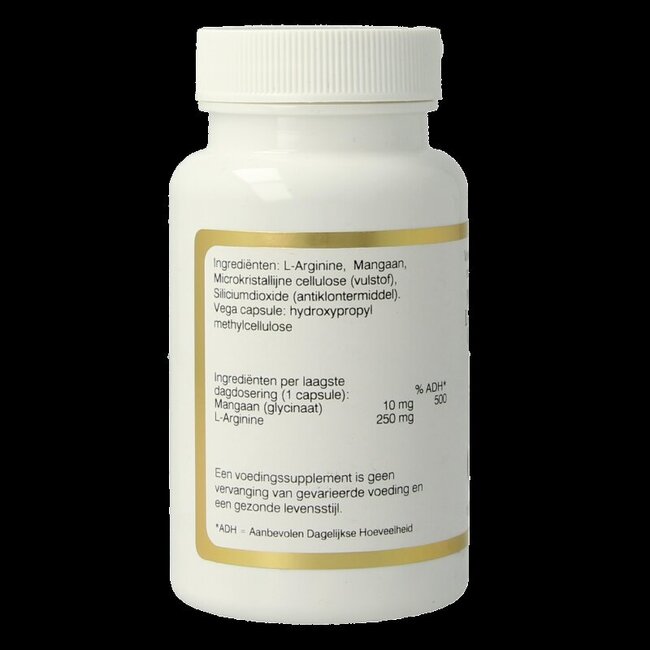 Mangaan/L-Arginine complex 100 Vegetarische capsules
