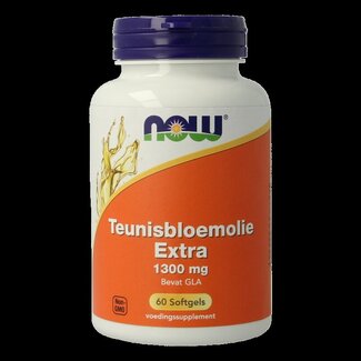 NOW Huile d'onagre extra 1300 mg 60 capsules molles