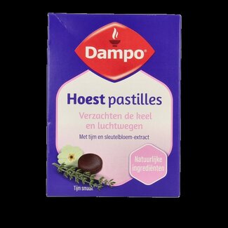 Dampo Hoestpastilles thijm/sleutelbloem 24 Pastilles