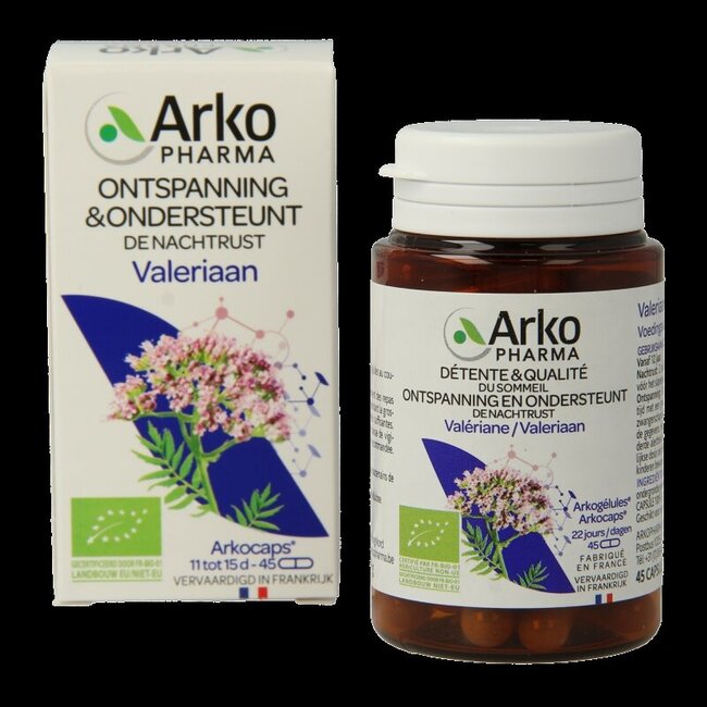 Valeriaan bio 45 Capsules