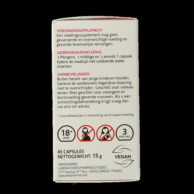 Grande Camomille bio 45 gélules