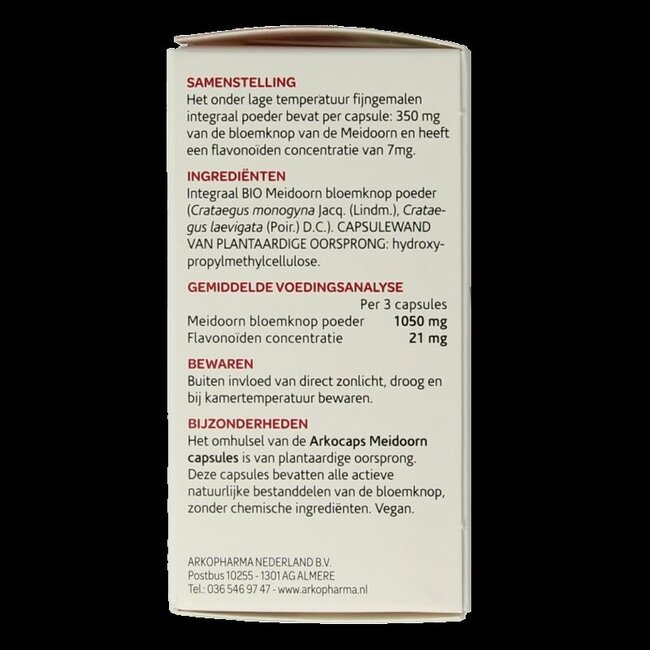 Meidoorn bio 45 Capsules