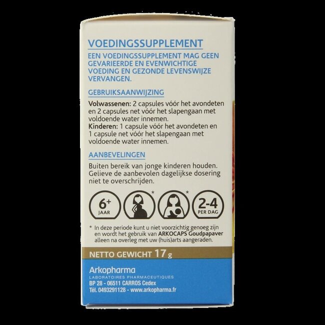 Goudpapaver 45 Capsules