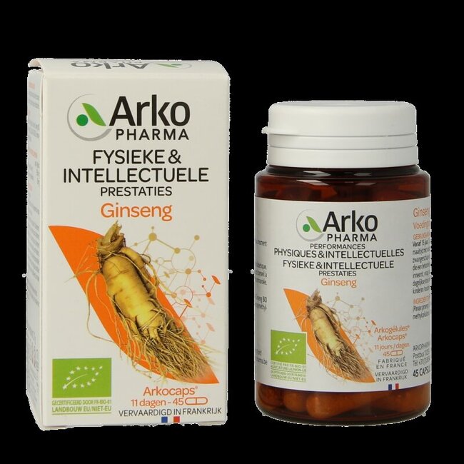 Ginseng bio 45 gélules