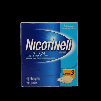 Nicotinell TTS10 7mg 7 Stuks
