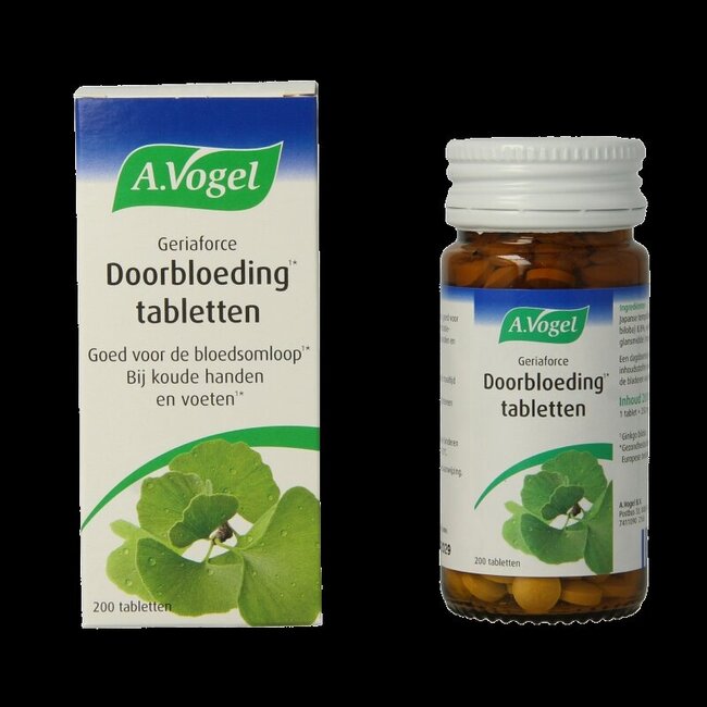 Geriaforce doorbloeding 200 Tabletten