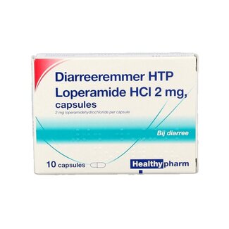 Healthypharm Lopéramide 2 mg anti-diarrhéique 10 gélules