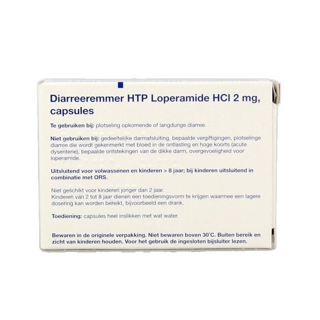 Lopéramide 2 mg anti-diarrhéique 10 gélules