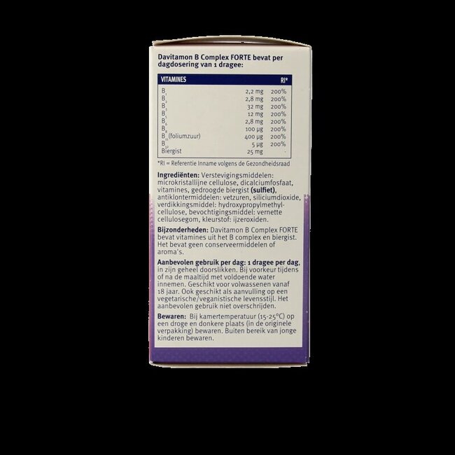 Vitamine B complex forte 200 Dragees