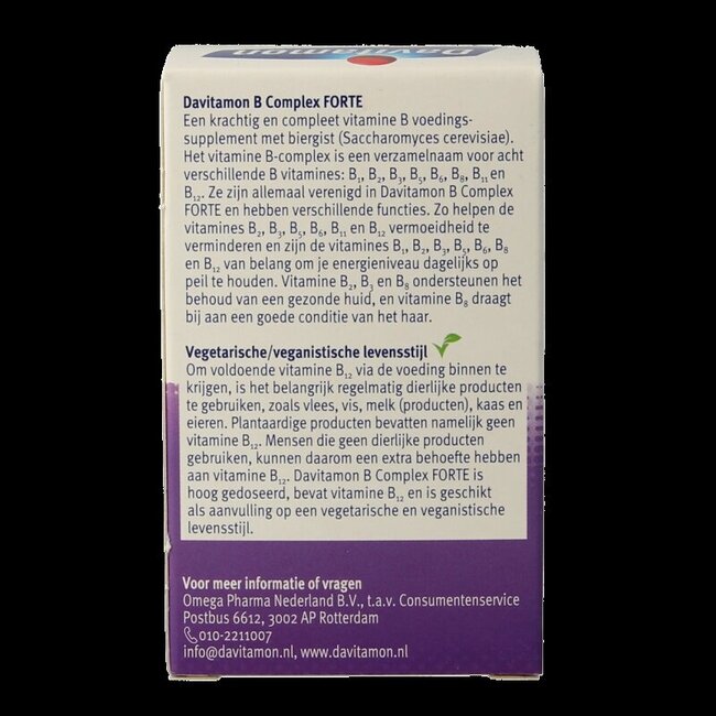 Vitamine B complexe forte 100 dragées