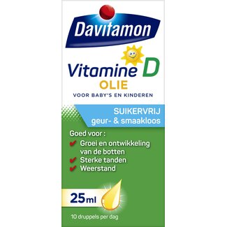 Davitamon Vitamine D olie 25 Milliliter