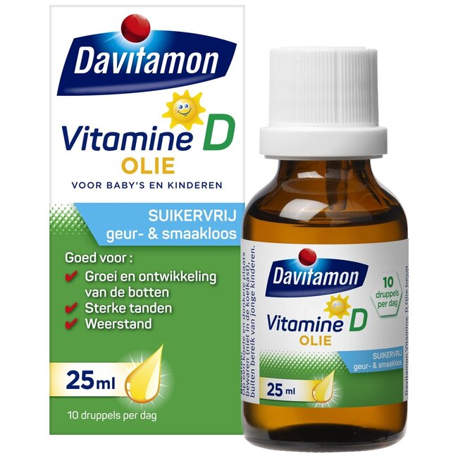 Vitamine D olie 25 Milliliter
