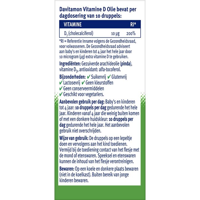 Huile de Vitamine D 25 ml