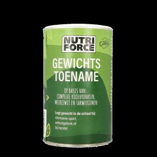 Nutriforce Gewichtstoename 500 Gram
