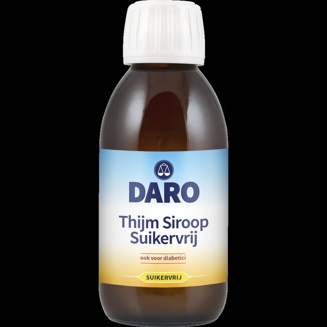 Thijmsiroop suikervrij 200 Milliliter