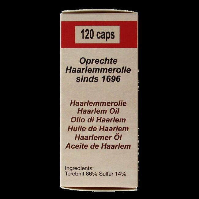 Huile de Haarlem 120 Capsules