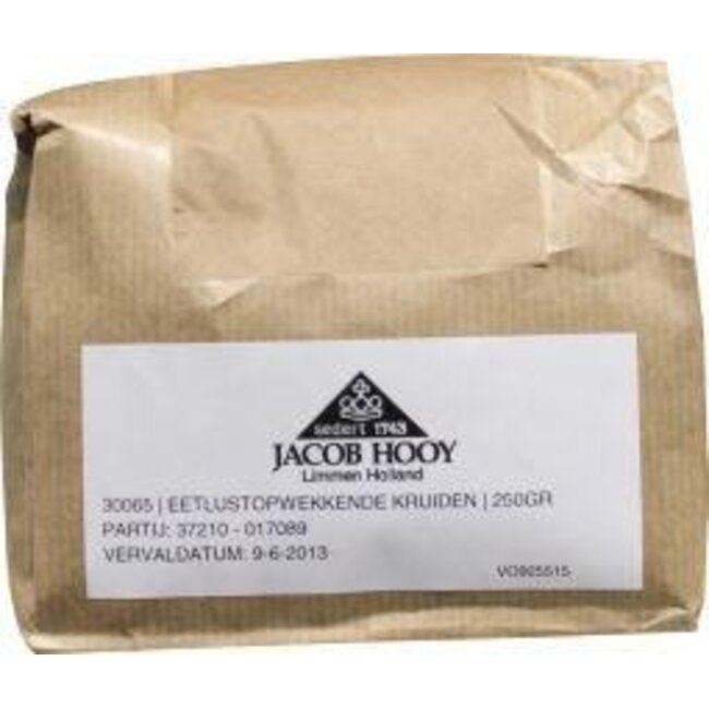 Eetlustopwekkende kruiden 250 Gram
