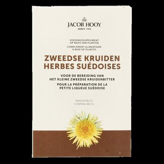 Jacob Hooy Zweedse kruiden klein met kamfer 90.2 Gram