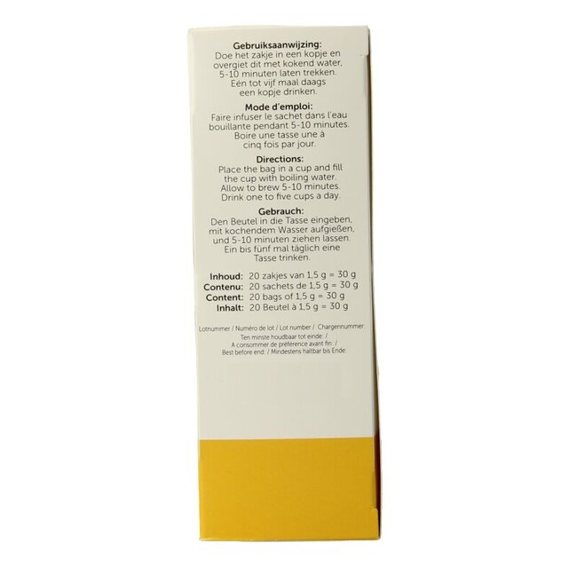 Infusion à la camomille 20 sachets