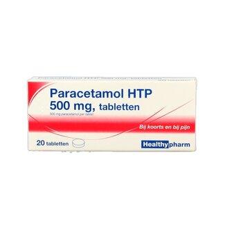 Healthypharm Paracétamol 500 mg 20 comprimés