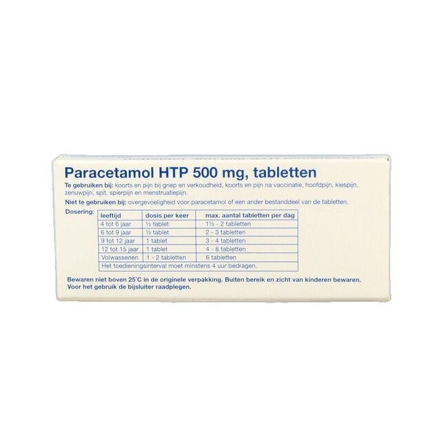 Paracétamol 500 mg 20 comprimés