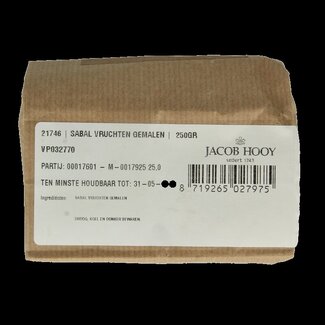 Jacob Hooy Sabal vruchten/zaagpalmbessen gemalen 250 Gram